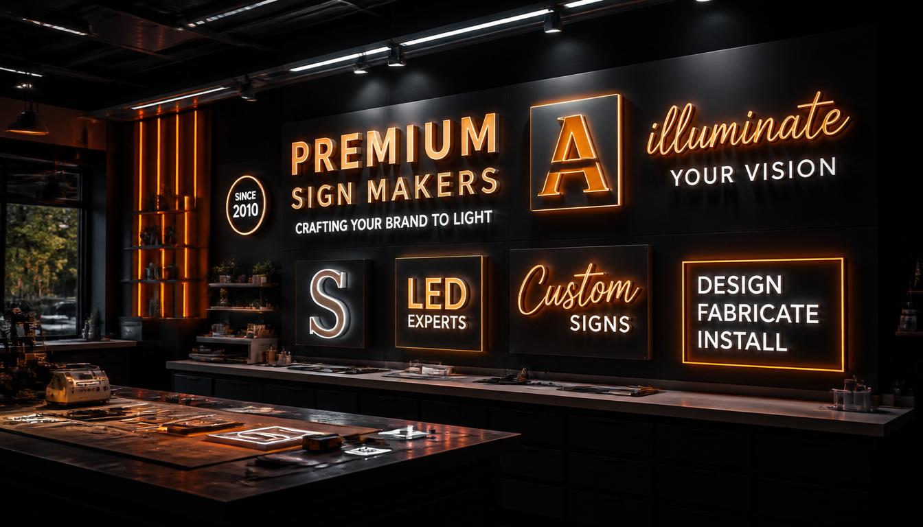 Reklame i signage Sarajevo — svjetleća slova i LED reklame Papavero